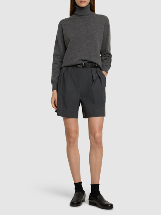 Luisaviaroma Maglia Collo Alto In Cashmere