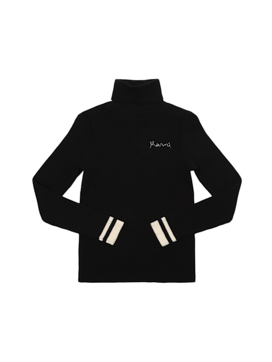 Luisaviaroma Maglia collo alto in misto cotone