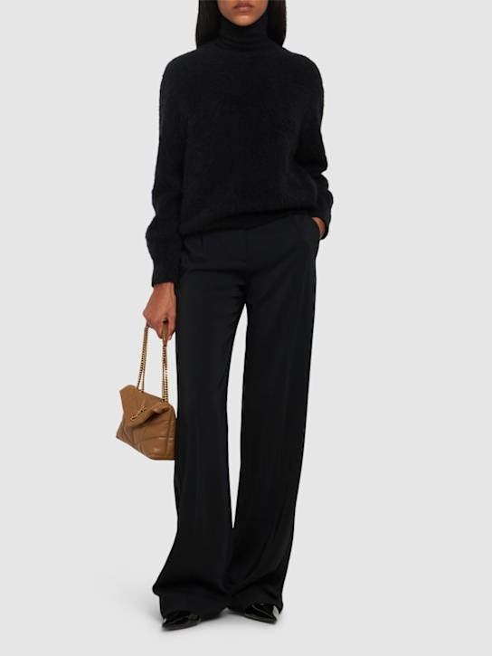 Luisaviaroma Maglia Collo Alto In Misto Mohair