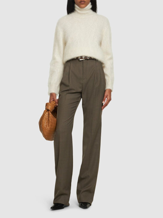 Luisaviaroma Maglia Collo Alto In Misto Mohair