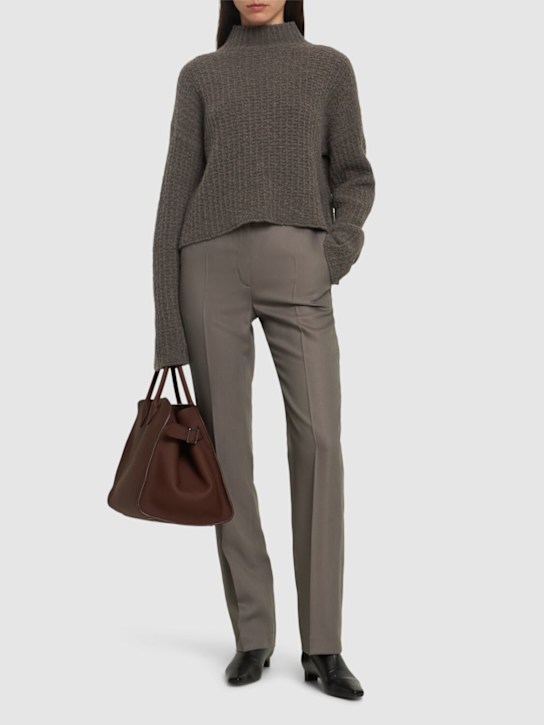 Luisaviaroma Maglia Collo Alto Kris In Misto Lana