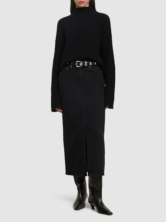 Luisaviaroma Maglia Collo Alto Kris In Misto Lana