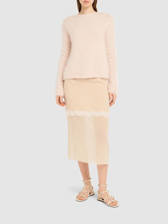 Luisaviaroma Maglia Con Cutout Sul Retro