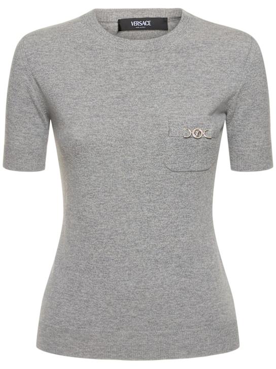 Luisaviaroma Maglia con logo medusa