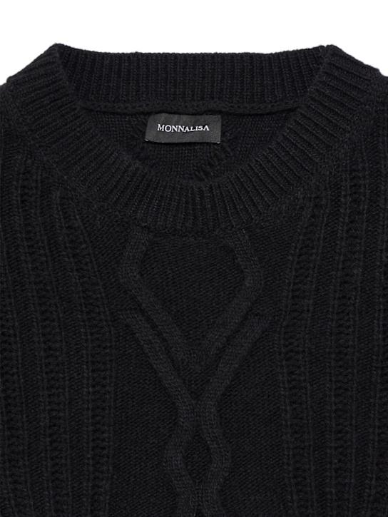 Luisaviaroma Maglia Cropped In Misto Lana