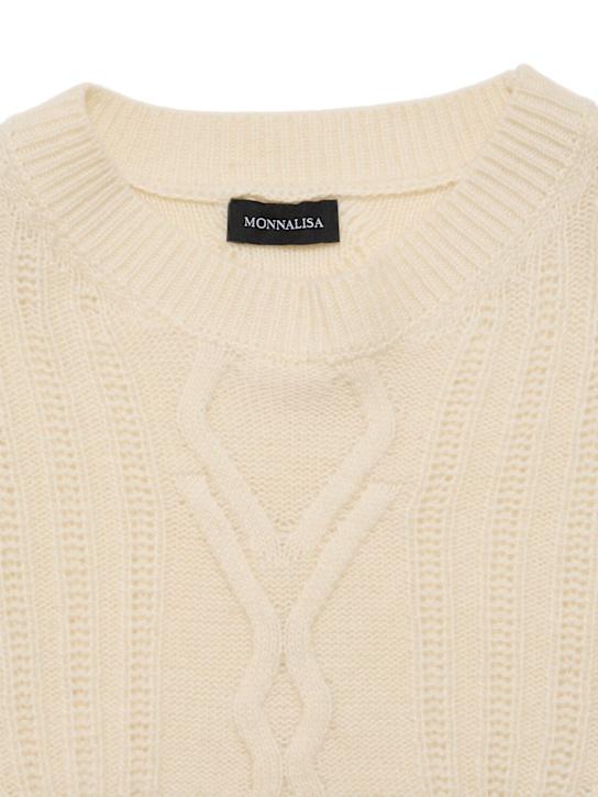 Luisaviaroma Maglia Cropped In Misto Lana