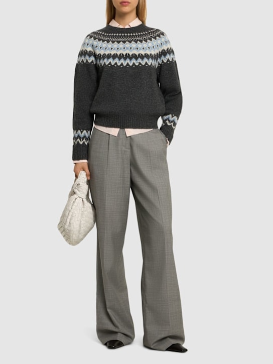 Luisaviaroma Maglia Fair Isle In Lana