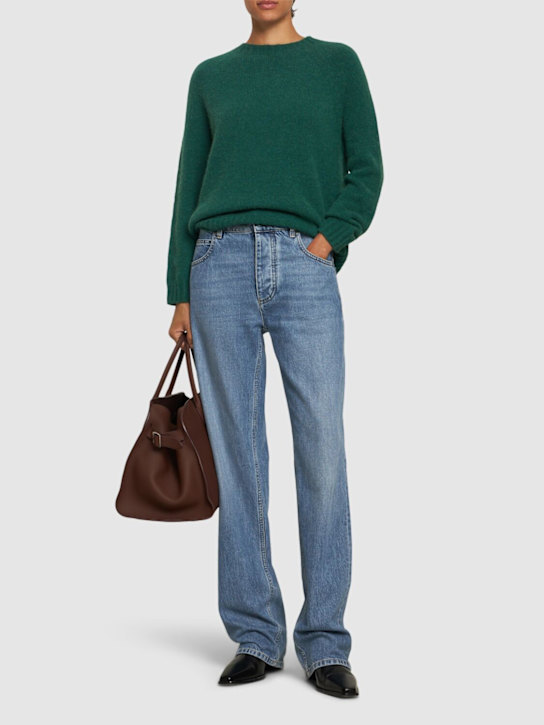 Luisaviaroma Maglia Ghiacci In Misto Alpaca