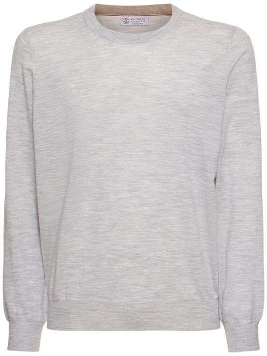 Luisaviaroma Maglia girocollo in lana e cashmere