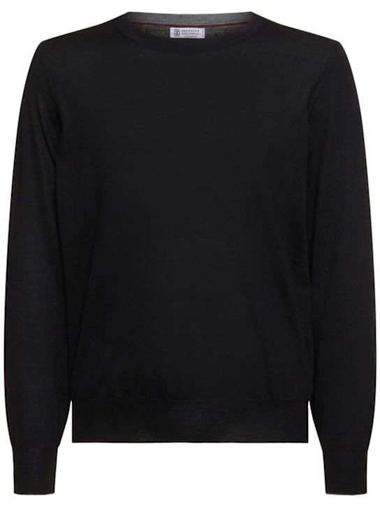 Luisaviaroma Maglia girocollo in lana e cashmere