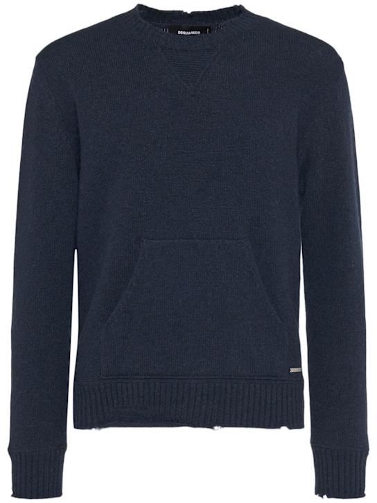 Luisaviaroma Maglia girocollo in lana e cashmere