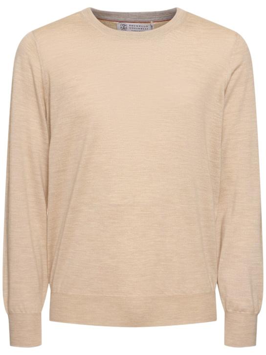 Luisaviaroma Maglia girocollo in lana e cashmere