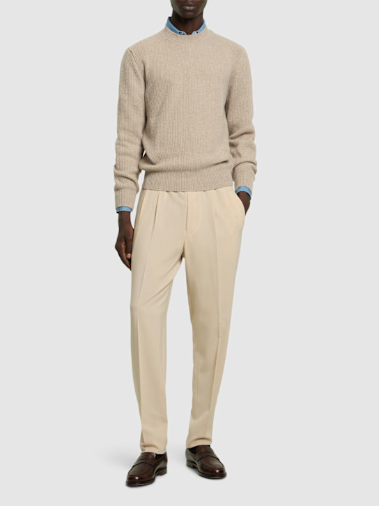 Luisaviaroma Maglia Girocollo Oasi In Cashmere