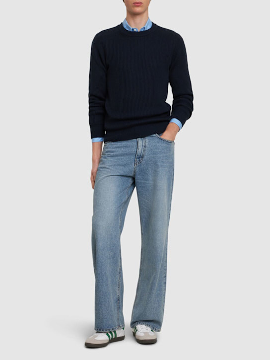 Luisaviaroma Maglia Girocollo Verin In Misto Lana