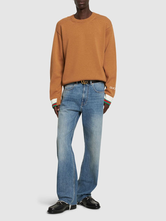 Luisaviaroma Maglia In Cotone Con Web