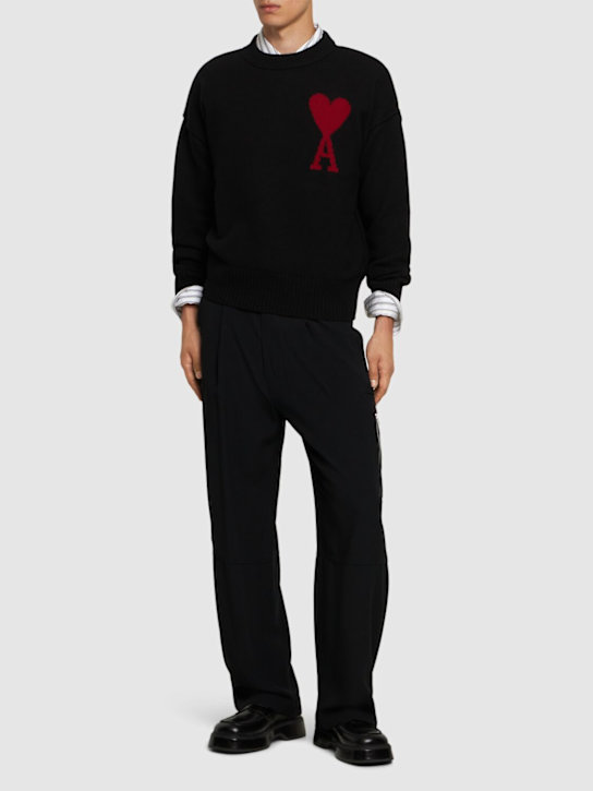 Luisaviaroma Maglia In Lana Con Logo