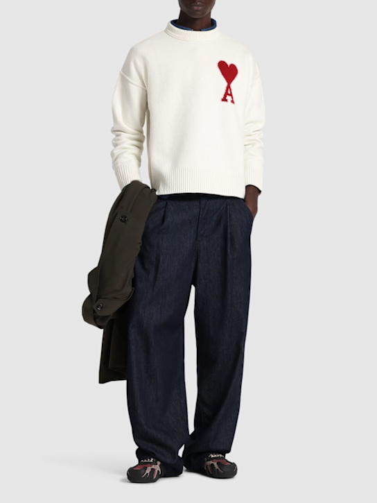 Luisaviaroma Maglia In Lana Con Logo