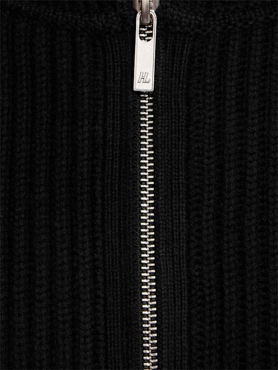 Luisaviaroma Maglia In Lana Con Zip E Cappuccio