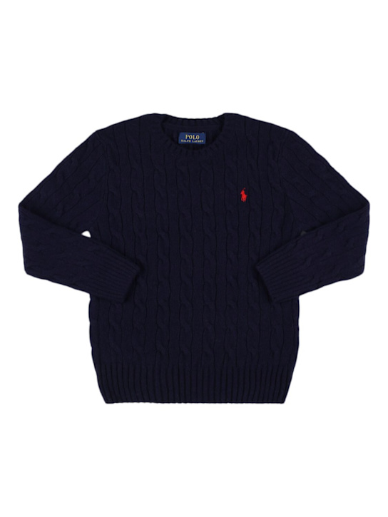 Luisaviaroma Maglia in lana e cashmere con logo