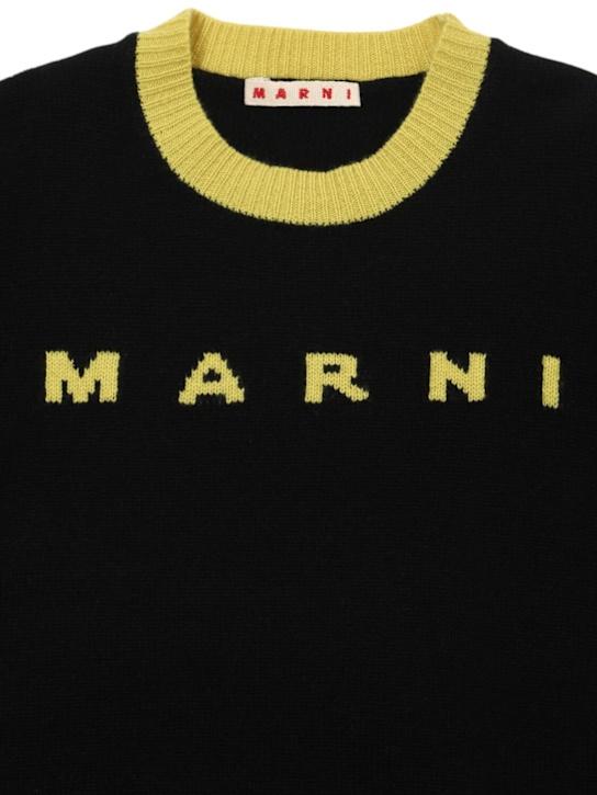 Luisaviaroma Maglia In Lana E Cashmere Con Logo