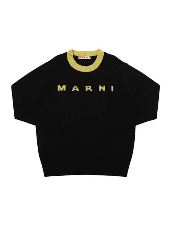 Luisaviaroma Maglia in lana e cashmere con logo