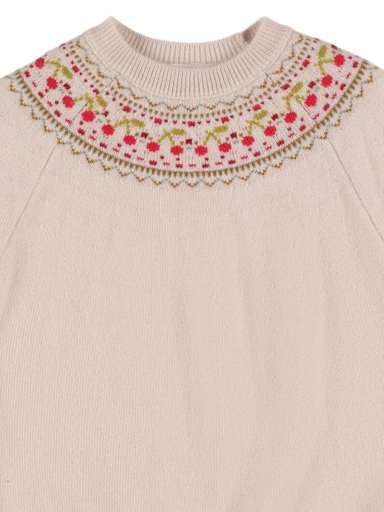 Luisaviaroma Maglia In Lana E Cashmere Jacquard