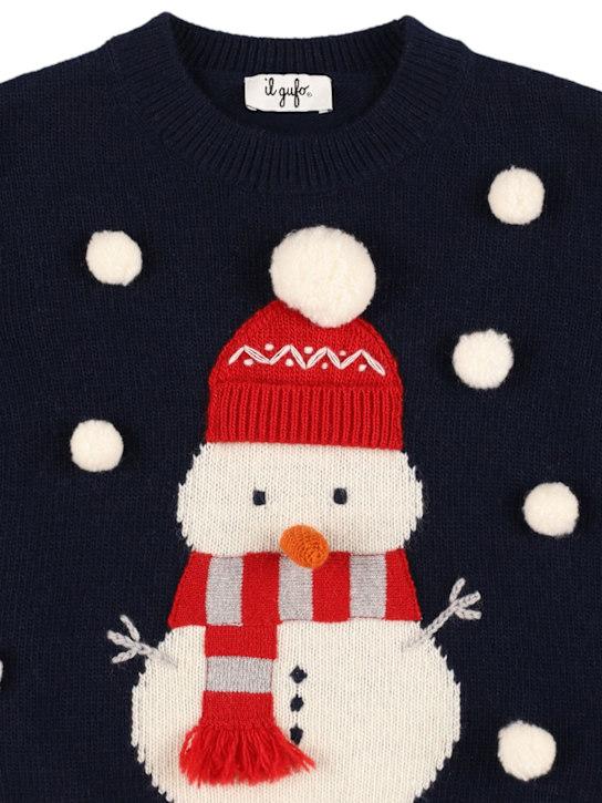 Luisaviaroma Maglia In Lana Jacquard