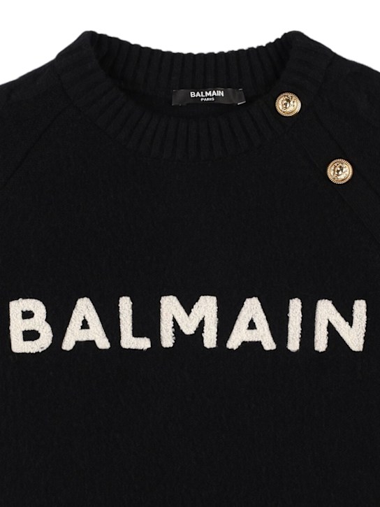 Luisaviaroma Maglia In Misto Lana Con Bottoni