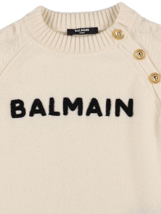 Luisaviaroma Maglia In Misto Lana Con Bottoni