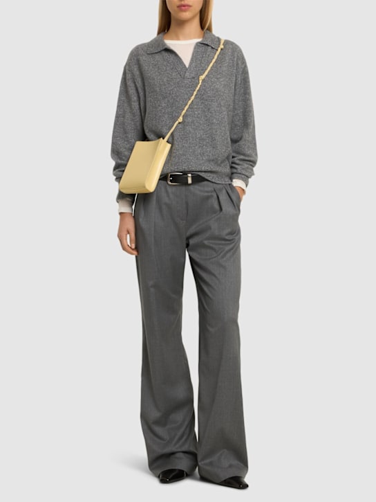 Luisaviaroma Maglia In Misto Lana Con Colletto