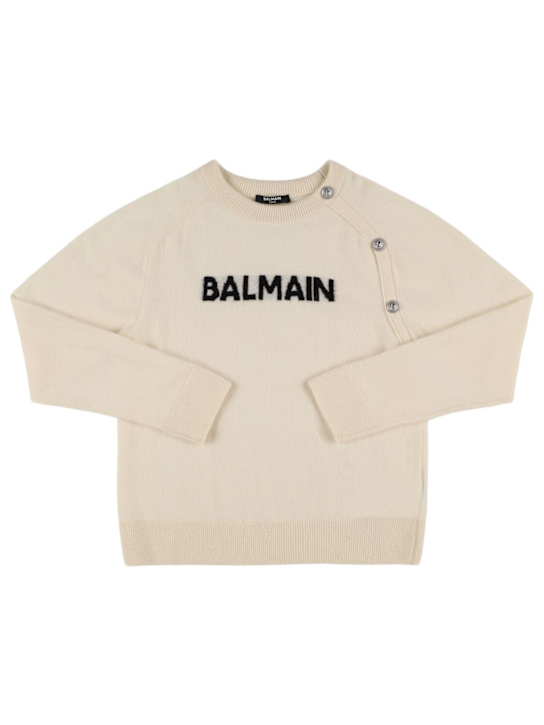 Luisaviaroma Maglia in misto lana con logo