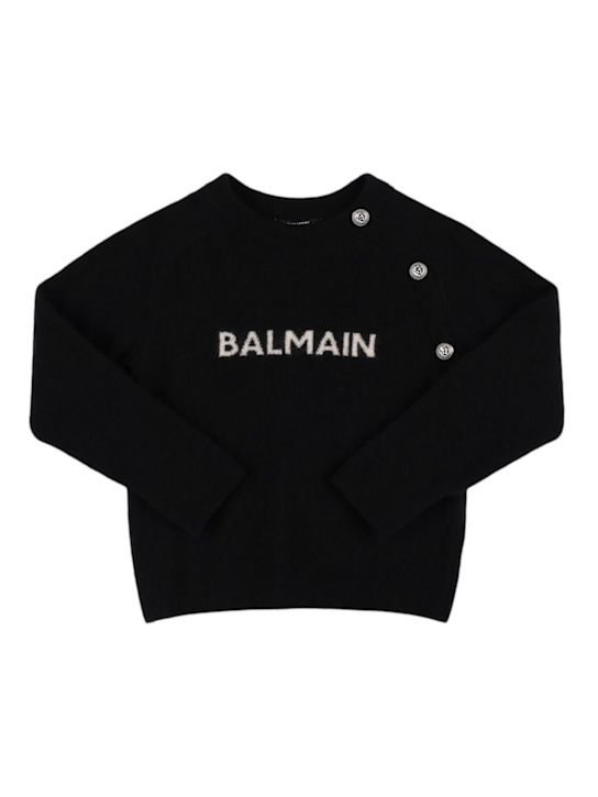 Luisaviaroma Maglia in misto lana con logo