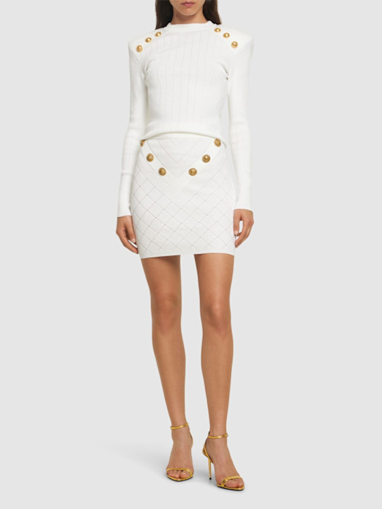 Luisaviaroma Maglia In Viscosa A Costine