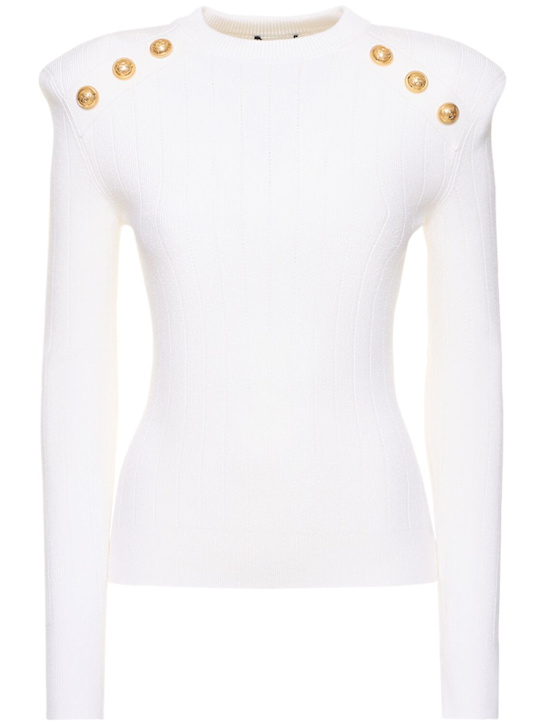 Luisaviaroma Maglia in viscosa a costine