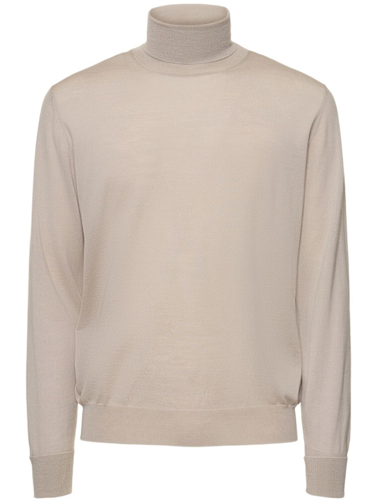 Luisaviaroma Maglia slim fit in lana super fine