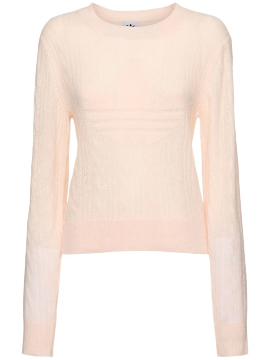 Luisaviaroma Maglia Trefoil in maglia di cotone