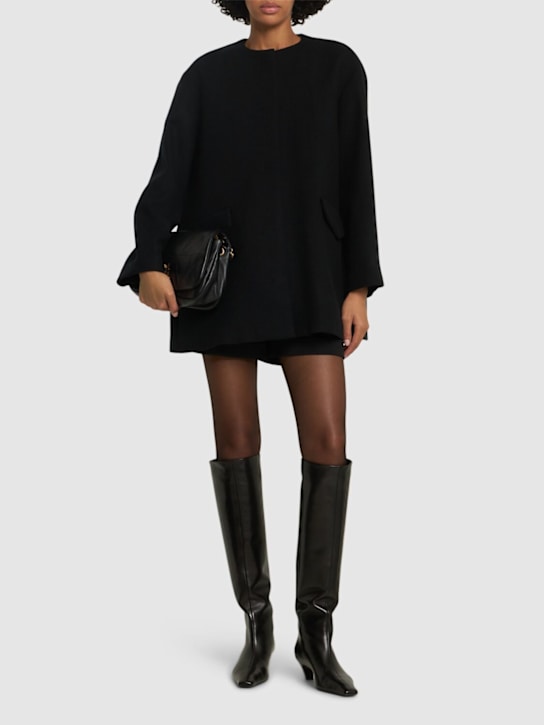 Luisaviaroma Mantella In Misto Lana