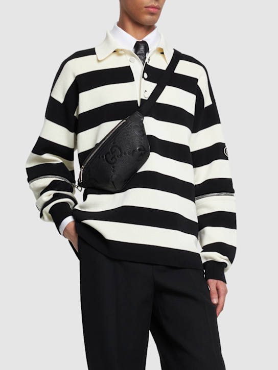 Luisaviaroma Marsupio Jumbo GG In Pelle