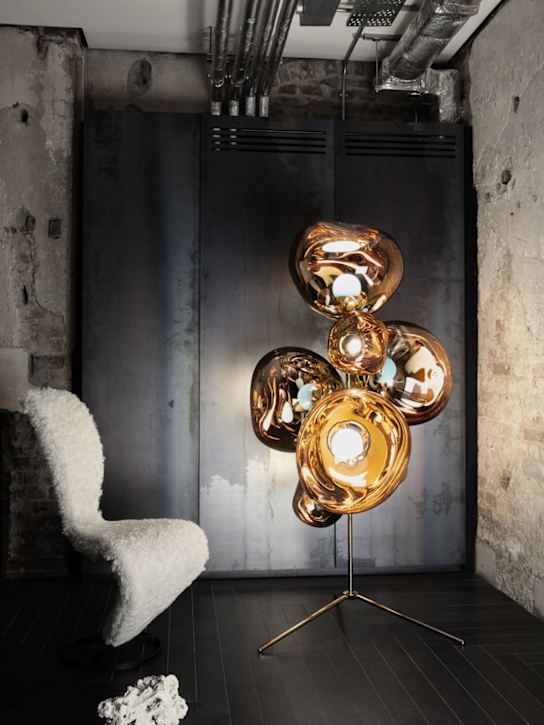 Luisaviaroma Melt Floor Chandelier Gold EU