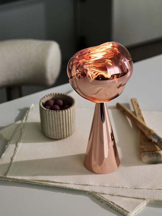 Luisaviaroma Melt Portable Copper LED Table Lamp