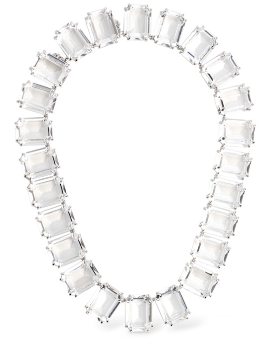 Luisaviaroma Millenia crystal collar necklace