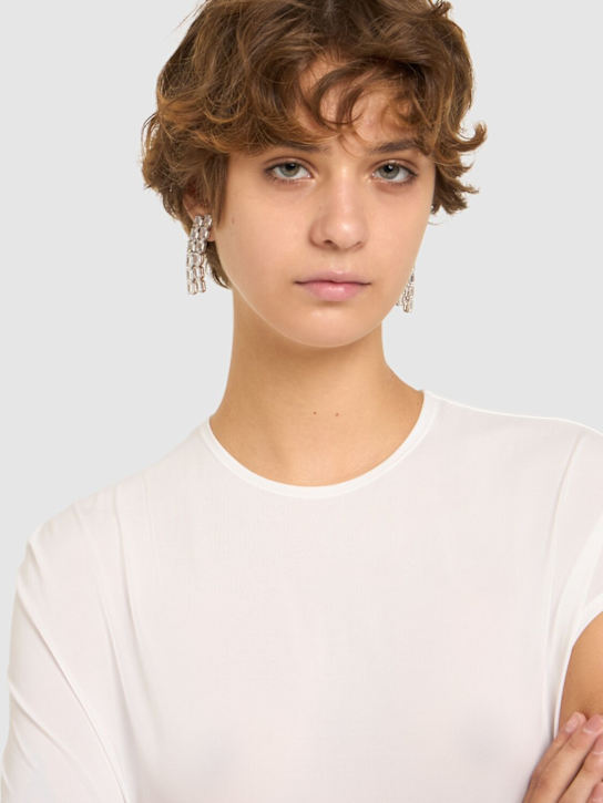 Luisaviaroma Millenia Crystal Drop Earrings