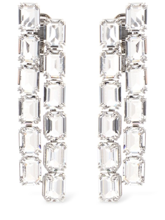 Luisaviaroma Millenia crystal drop earrings
