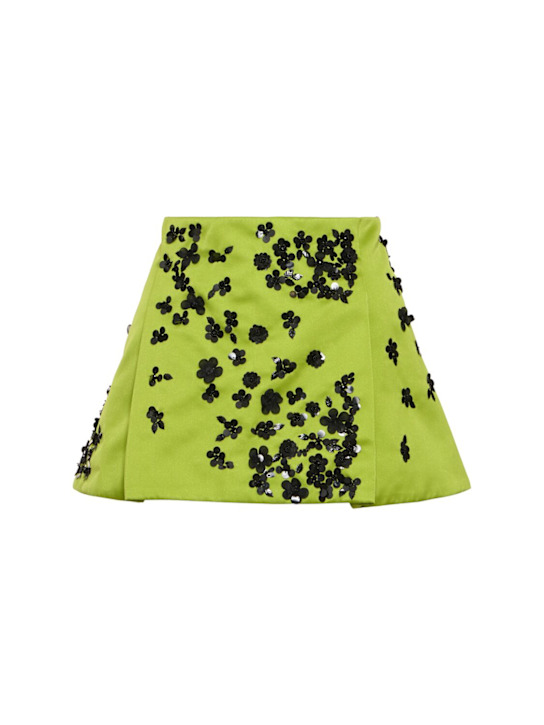Luisaviaroma Minigonna Duchesse con decorazioni