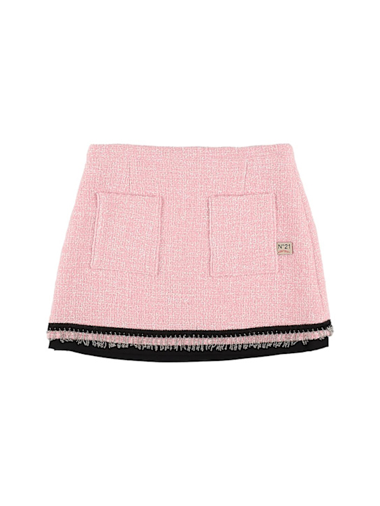 Luisaviaroma Minigonna in bouclé di misto lana