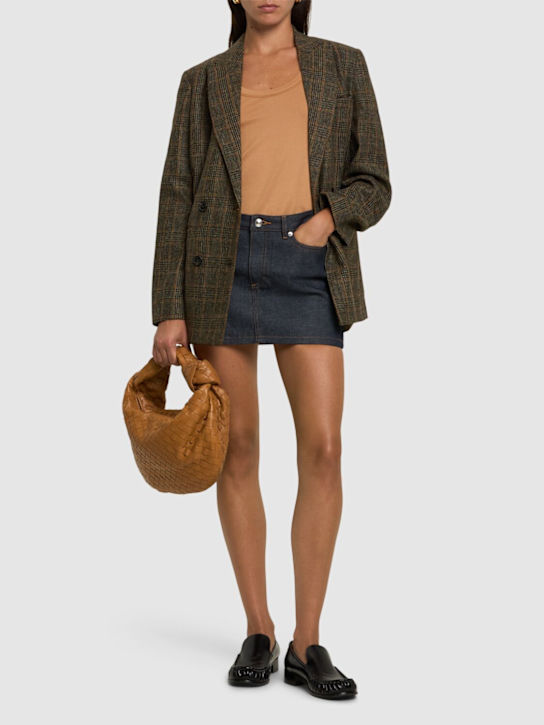 Luisaviaroma Minigonna In Denim Di Cotone