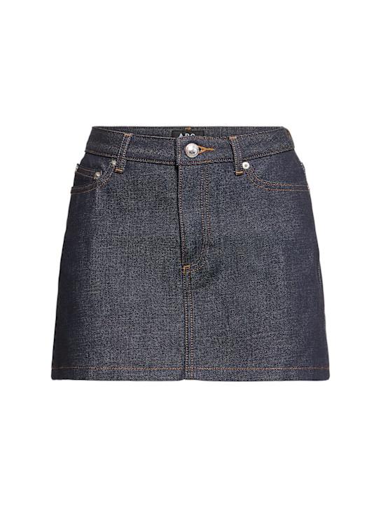 Luisaviaroma Minigonna in denim di cotone
