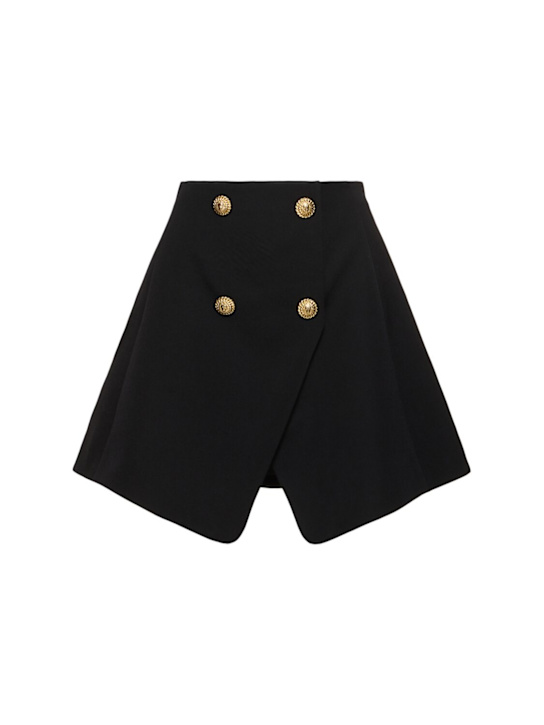 Luisaviaroma Minigonna in lana grain de poudre