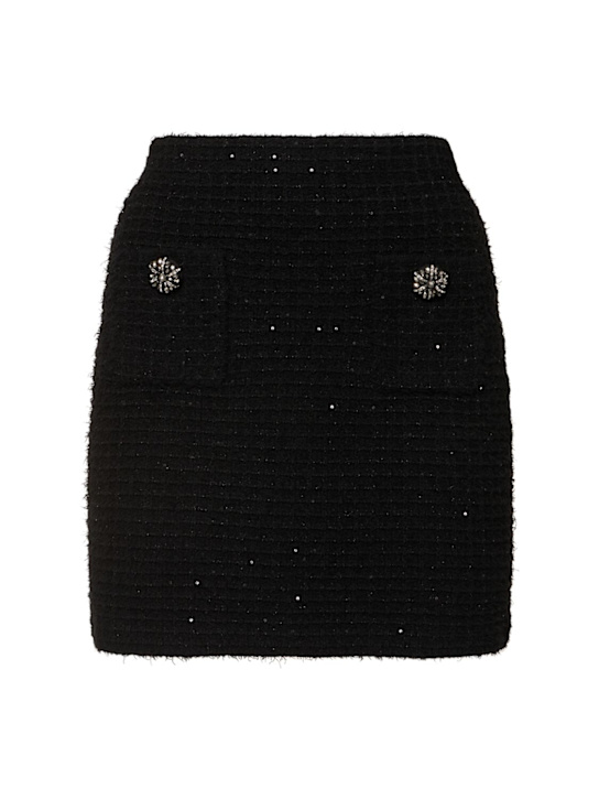 Luisaviaroma Minigonna in maglia texturizzata
