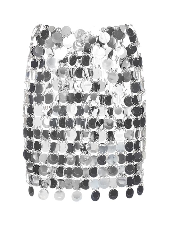 Luisaviaroma Minigonna in mesh con paillettes